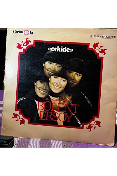 Plakantik Bülent Ersoy - Orkide LP (1978) - Türküola TRST 310 - Orijinal Döne...