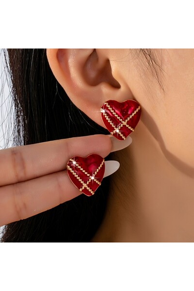 Choice Light Yellow Gold Color A Pair of New Trendy Women's Earrings with a H...