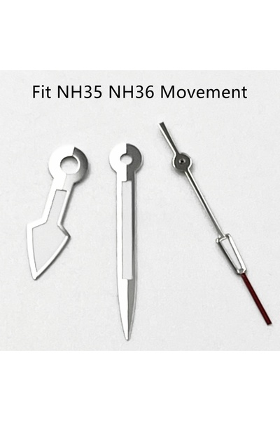 Choice4 Silver 1 NH Watch Hands Silver Watch Hands Fit NH35 NH36 PT5000 ETA28...