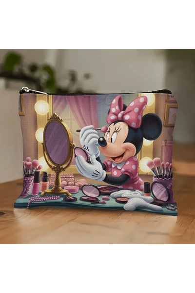 Choice A 1 Disney Christmas Cute Minnie Cosmetic Bag - Women's Cute Multifunc...