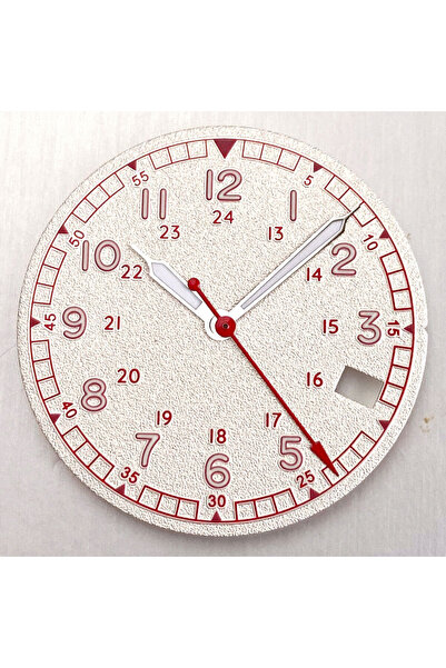 Choice12 silver set-3.8H date NH35A Watch Replacements Watch Dial Pliot Watch...