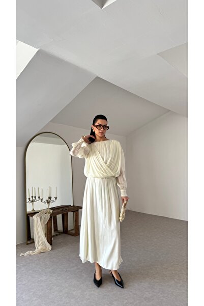 Nesil Σετ δύο τεμαχίων - Μπεζ - Μακρύ