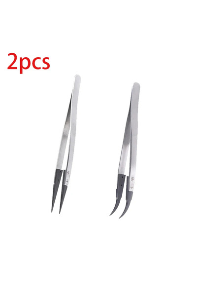 Choice6 ESD-7A-259A 6 قطع ملاقط تركيب عقارب الساعات، بمقبض مستقيم ومنحني، من ...