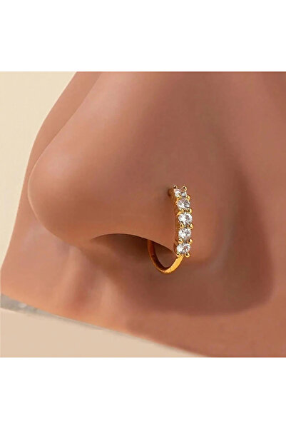 Choice1 A 20G 0.8x8mm Face Nose Rings & Studs Round 1pc Fashion Accessory For...