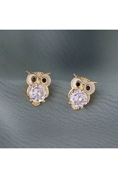 Choice AEH60679 Fashion Owl Tiny Ear Studs For Women Creative Cute Dainty Shi...