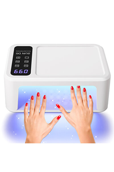 Choice1 EU White 480W UV LED Nail Lamp For Curing Gel Polish Professional 140...