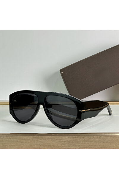 Choice1 black New Oversized Pilot Sunglasses Women Fashion Luxury Big Frame O...