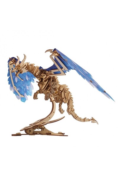 Ugears 3D Παζλ, Δράκος Ανεμοθύελλας, Ugears, ξύλο, 320 κομμάτια
