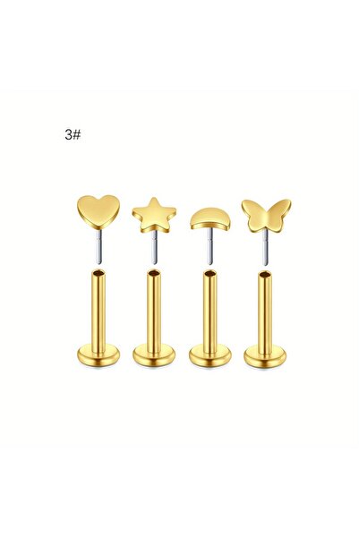 Choice4 مجوهرات ثقب الشفاه والأنف: باربل مستقيم 20G 0.8x6mm، لابريت، مسمار أن...