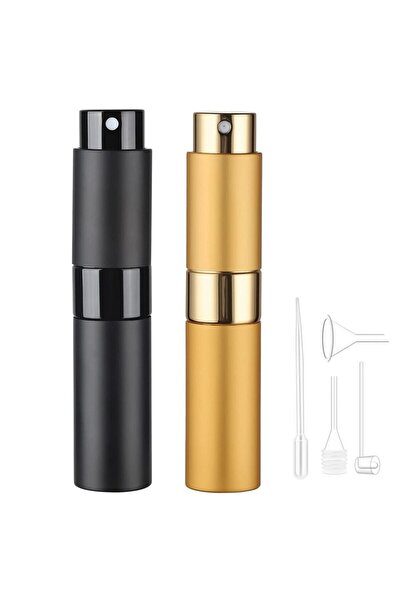 Choice3 زجاجة عطر زجاجية سعة 10 مل، قطعتان، مع 4 ملحقات، زجاجة موزع عطر سعة 8...