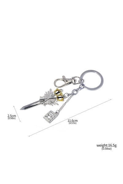 Choice11 Burlywood Kingdom Hearts Sora Keyblade Keychain Key Shape Weapon Pen...