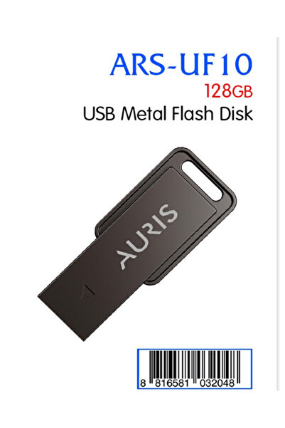 Auris 128 GB USB Metal Flash Bellek