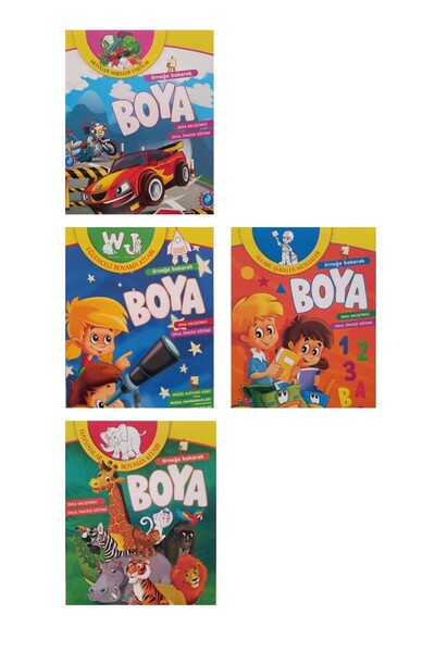 Parıltı Yayınları النظر في الأمثلة لرسم 4 كتب