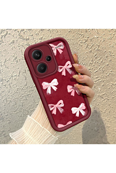 ARTISHELL Redmi Note 13 Pro Plus+ 5G Uyumlu Şık fiyonk desenli darbeye dayanı...