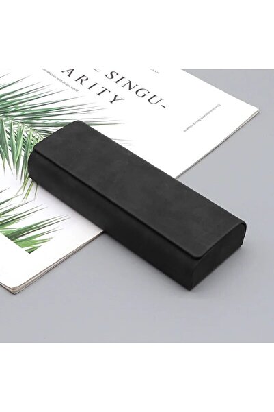 Choice4 black Hard-shell Spectacle Case Men Women Glasses Case PU Leather Por...