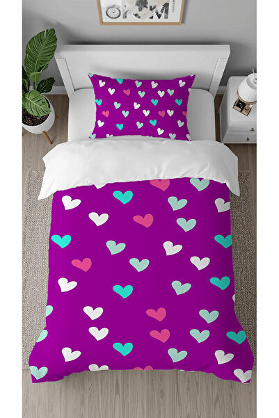 GREENDECOR Heart Love Affection Patterned Specially Designed with Digital Pri...