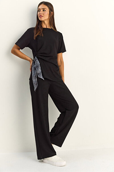 Bianco Lucci Σετ δύο τεμαχίων - Μαύρο - Regular