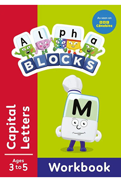 Alphablocks Carte cu activitati - Litere mari