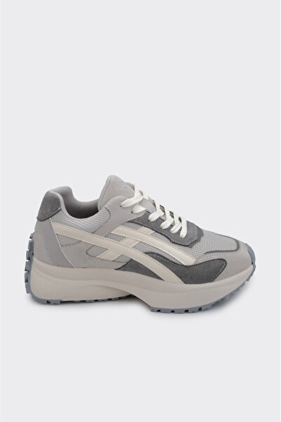 derinet Comfort Taban Bağcıklı Kadın Sneaker