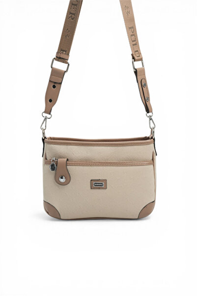 Silver Polo Silver & Polo SP1160 Kadın Çapraz Çanta Fashion Bej-Latte