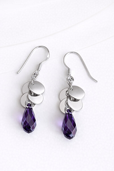 argint 925 Ασημένια σκουλαρίκια - Ασημί