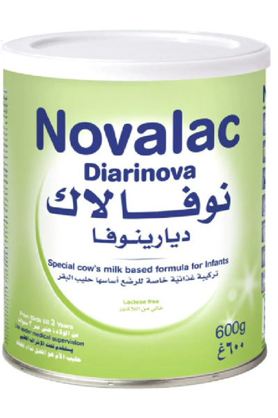 NOVALAC DIARINOVA (LACTOSE FREE) MILK 600 GM (EXPIRE 06-2026)