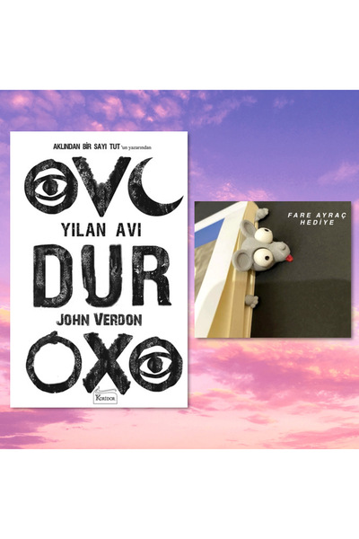 Koridor Yayıncılık YILAN AVI / KAFASI SIKIŞAN FARE FİGÜRLÜ KİTAP AYRACI HEDİYE