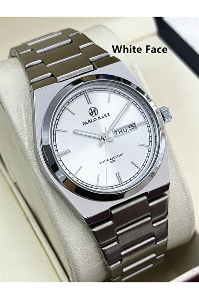 Choice silver-white PABLO RAEZ Luxury Quartz Man Wristwatch Men Watches Water...