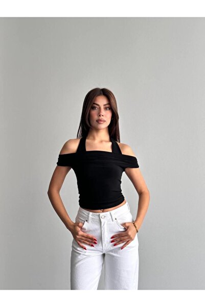 Shopping Shop Μπλούζα - Μαύρο - Κανονική εφαρμογή