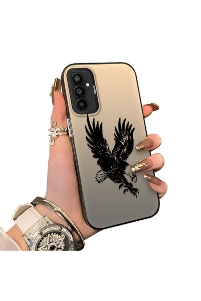 PATTERNOVA Samsung Galaxy M23/M13 Compatible Eagle Case, Daily Use, Anti-Drop, Anti-Slip, Protects the Camera