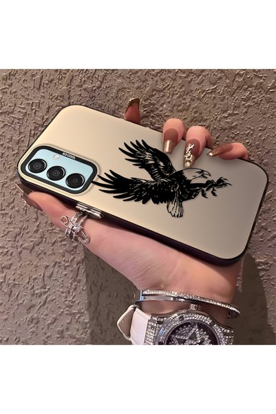 PATTERNOVA حافظة كارتال متوافقة مع هاتف سامسونج جالاكسي M15، للاستخدام اليومي، مقاومة للسقوط، مقاومة للانزلاق، تحمي الكاميرا