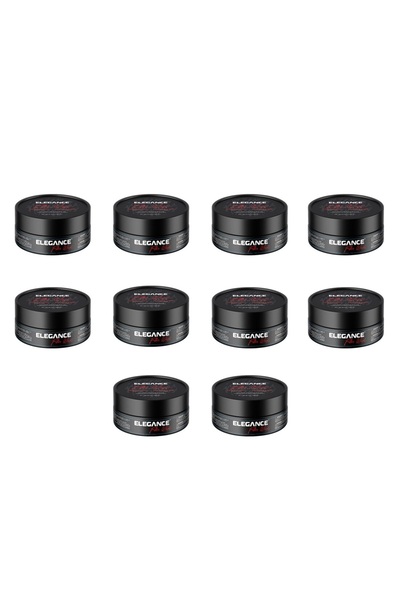 Elsada E-Series Fiber Wax 140ml (Pack of 10) – Strong Hold, Texturizing, Clea...