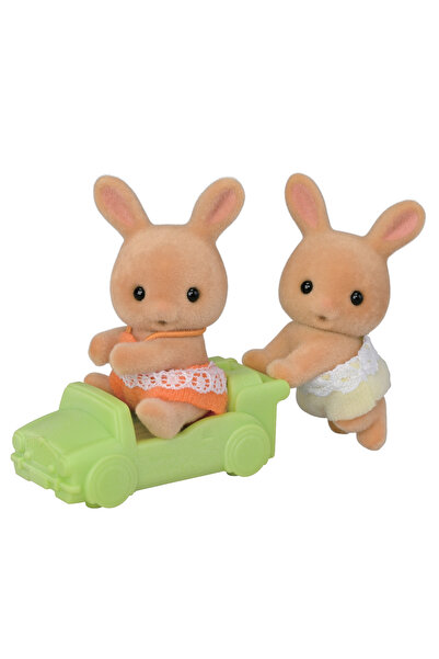 Epoch Sylvanian Families figurines - Sunny bunny twins