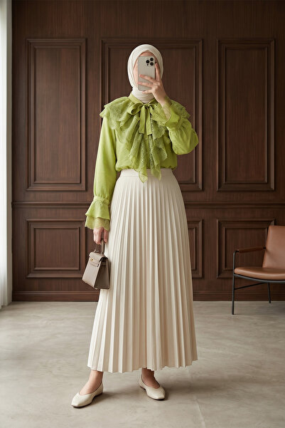 MODAQU Λιτό πουκάμισο - Πράσινο - Casual