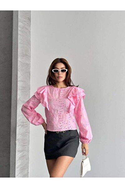 Shopping Shop Μπλούζα - Ροζ - Κανονική εφαρμογή