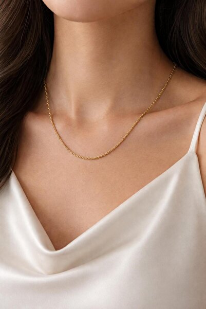 stainless steell Thin Classic Twisted Steel Chain