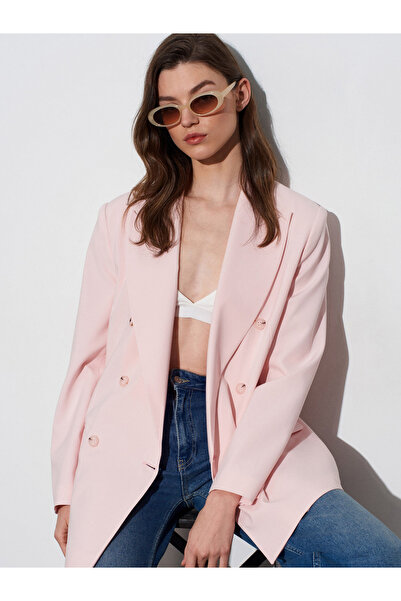 Dilvin Σακάκι - Ροζ - Σακάκια