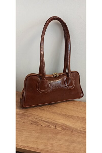 MATRUŞKA DERİ SANAT TASARIM Tan Hand and Arm Bag