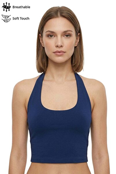 Cottonhill Φανελάκι - Ναυτικό μπλε - Casual