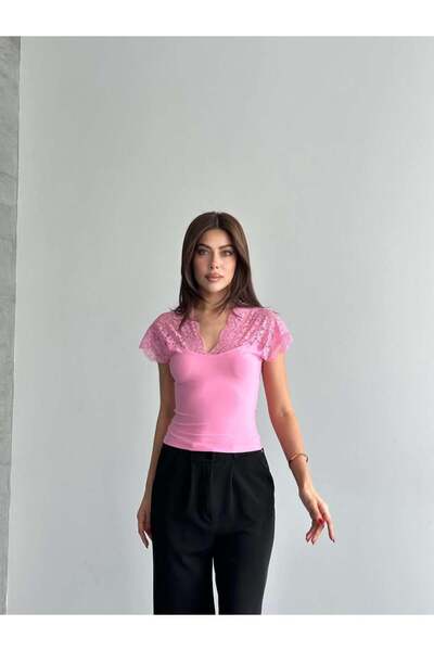 Shopping Shop Μπλούζα - Ροζ - Κανονική εφαρμογή