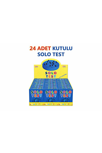 TOMBİ-X Solo Test Zeka Oyunu 24 Adet Kutulu A Kalite strateji oyunu