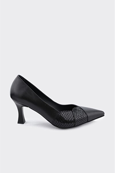 derinet Hakiki Deri Kadın Stiletto