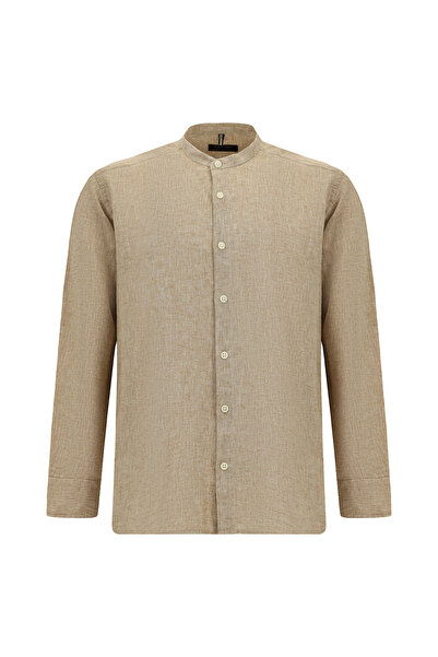 Abdullah Kiğılı Πουκάμισο - Καφέ - Τάση