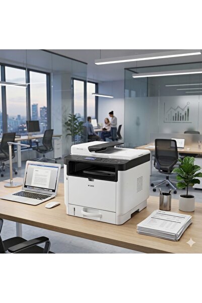 Ricoh M320se Wi-Fi Network Çok Fonksiyonlu Lazer Yazıcı - 32 ppm