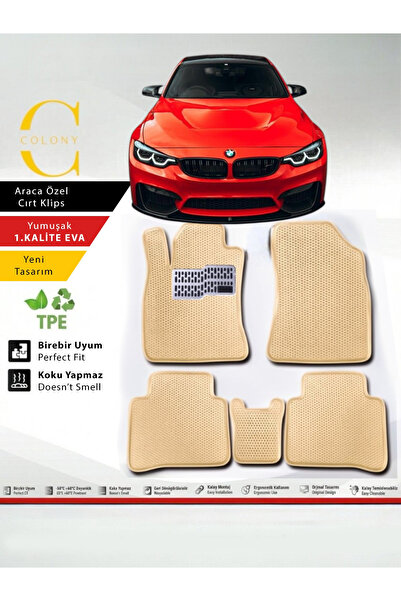 COLONY Bmw 3 Series F30 Hücreli Premium 1.Kalite Eva Paspas Seti Paspas Takım...