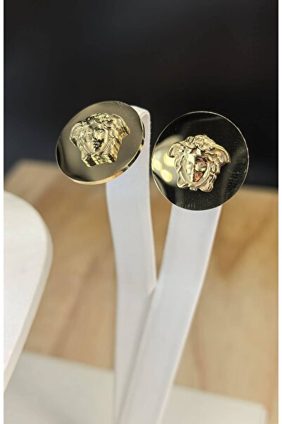 OEM Σκουλαρίκια από ατσάλι - Χρυσαφί