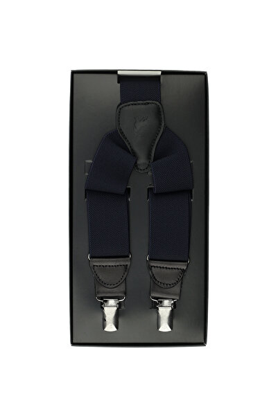 Abdullah Kiğılı Τιράντες - Ναυτικό μπλε - Απλό