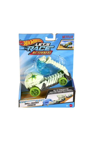 mattel Хот Уилс Давай да се състезаваме Активираща се кола  "Скъл Кръшър " Ма...