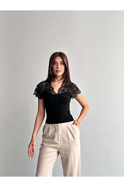 Shopping Shop Μπλούζα - Μαύρο - Κανονική εφαρμογή