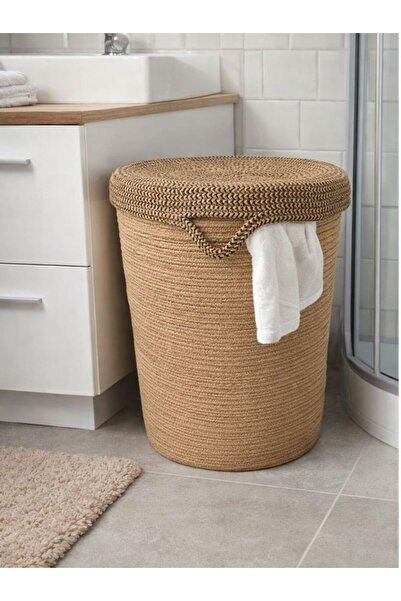 naylişhome Καλάθι δώρων 40*45 εκ. για προίκα, από ψάθινη γιούτα, οργανωμένο